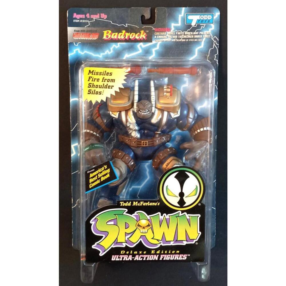 Todd McFarlane's Spawn Ultra-Action Figures Badrock Youngblood NIP Vintage 1995